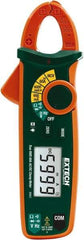 Extech - MA63, CAT III, Digital True RMS Clamp Meter with 0.7" Clamp On Jaws - 600 VAC/VDC, 60 AC/DC Amps, Measures Voltage, Capacitance, Continuity, Current, Frequency, Resistance - Strong Tooling