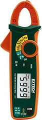 Extech - MA61, CAT III, Digital True RMS Clamp Meter with 0.7" Clamp On Jaws - 600 VAC/VDC, 60 AC Amps, Measures Voltage, Capacitance, Continuity, Current, Frequency, Resistance - Strong Tooling