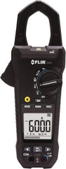 FLIR - CM82, CAT III, Digital True RMS Clamp Meter with 1.45" Clamp On Jaws - 1000 VAC/VDC, 600 AC/DC Amps, Measures Voltage, Capacitance, Current, Frequency, Resistance - Strong Tooling