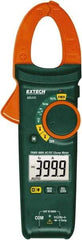 Extech - MA445, CAT III, Digital True RMS Auto Ranging Clamp Meter with Clamp On Jaws - 600 VAC/VDC, 400 AC/DC Amps, Measures Voltage, Capacitance, Continuity, Current, Frequency, Resistance, Temperature - Strong Tooling