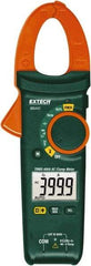 Extech - MA443, CAT III, Digital True RMS Auto Ranging Clamp Meter with 1.18" Clamp On Jaws - 600 VAC/VDC, 400 AC Amps, Measures Voltage, Capacitance, Continuity, Current, Frequency, Resistance, Temperature - Strong Tooling