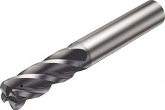 Sandvik Coromant - 16mm, 4 Flute, Solid Carbide, 2mm Corner Chamfer End Mill - 92mm OAL, 42° Helix, Right Hand Flute, 34mm LOC, Right Hand Cut - Strong Tooling