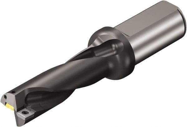 Sandvik Coromant - 162mm Max Drill Depth, 3xD, 54mm Diam, Indexable Insert Drill - 40mm Shank Diam, 40 Cylindrical Shank - Strong Tooling