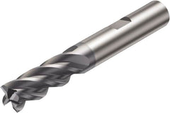 Sandvik Coromant - 25mm, 4 Flute, Solid Carbide, Corner Radius End Mill - 121mm OAL, 37° Helix, Right Hand Flute, 45mm LOC, Right Hand Cut - Strong Tooling