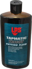 LPS - Tapmatic TriCut, 16 oz Bottle Cutting & Tapping Fluid - Semisynthetic, For Boring, Broaching, Drawing, Drilling, Engraving, Facing, Milling, Reaming, Sawing, Stamping, Tapping, Threading, Turning - Strong Tooling