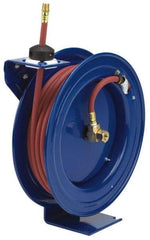 CoxReels - 50' Spring Retractable Hose Reel - 250 psi, Hose Included - Strong Tooling