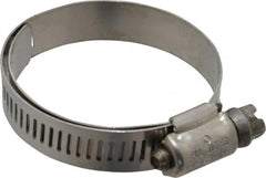 IDEAL TRIDON - SAE Size 24, 1-1/16 to 2" Diam, Stainless Steel Lined Worm Drive Clamp - Material Grade 316 - Strong Tooling