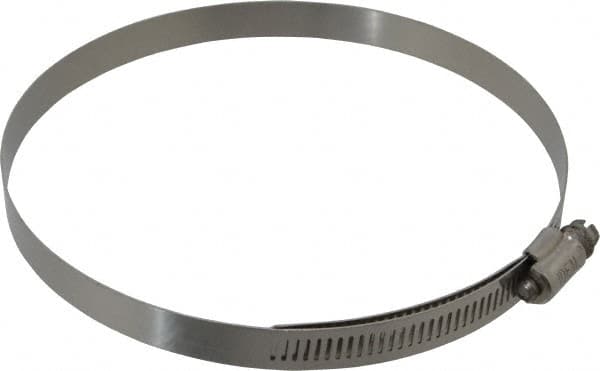 IDEAL TRIDON - SAE Size 88, 5-1/16 to 6" Diam, Stainless Steel Lined Worm Drive Clamp - Material Grade 316 - Strong Tooling