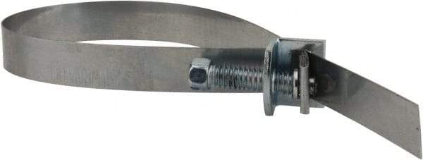 IDEAL TRIDON - SAE Size 48, 1 to 3-1/2" Diam, Galvanized Steel Adjustable Strap Worm Drive Clamp - Strong Tooling