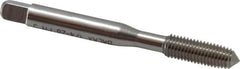 Balax - 1/4-28 UNF H5 Thread Limit Plug Thread Forming Tap - High Speed Steel, Bright Finish, 2-1/2" OAL, 1" Thread Length, Right Hand Thread, Series BXP - Strong Tooling