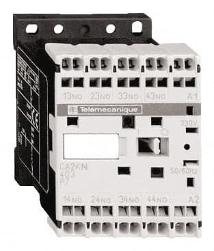 Schneider Electric - 2NC/2NO, 24 VAC at 50/60 Hz Control Relay - 17 V - Strong Tooling