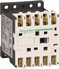 Schneider Electric - 4 Pole, 220 to 230 Coil VAC at 50/60 Hz, 16 Amp at 690 VAC and 20 Amp at 440 VAC, Nonreversible IEC Contactor - BS 5424, CSA, IEC 60947, NF C 63-110, RoHS Compliant, UL Listed, VDE 0660 - Strong Tooling