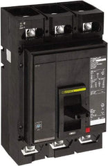 Square D - 450 Amp, 3 Pole, Panel Mount Molded Case Circuit Breaker - Electronic Trip, Multiple Breaking Capacity Ratings - Strong Tooling