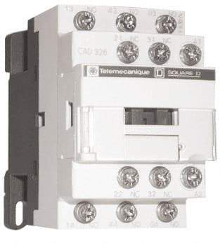 Schneider Electric - 2NC/3NO, 240 VAC at 50/60 Hz Control Relay - 17 V - Strong Tooling