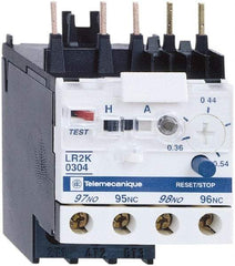 Schneider Electric - 0.36 to 0.54 Amp, 250 VDC, 690 Volt and 690 VAC, Thermal IEC Overload Relay - Trip Class 10A, For Use with LC1K, LC7K, LP1K and LP4K - Strong Tooling