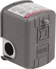 Square D - 1 NEMA Rated, General Purpose Pressure and Level Switch - Fixed Pressure, 575 VAC, Screw Terminal, For Use with Electrically Driven Air Compressors - Strong Tooling