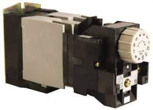 Square D - Time Delay Relay - 5 & 10 Contact Amp, 110 VAC at 50 Hz & 120 VAC at 60 Hz - Strong Tooling