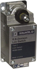 Square D - DPDT, NC/NO, Screw Terminal, Rotary Spring Return Actuator, General Purpose Limit Switch - 1, 2, 4, 12, 13 NEMA Rating, IP67 IPR Rating - Strong Tooling