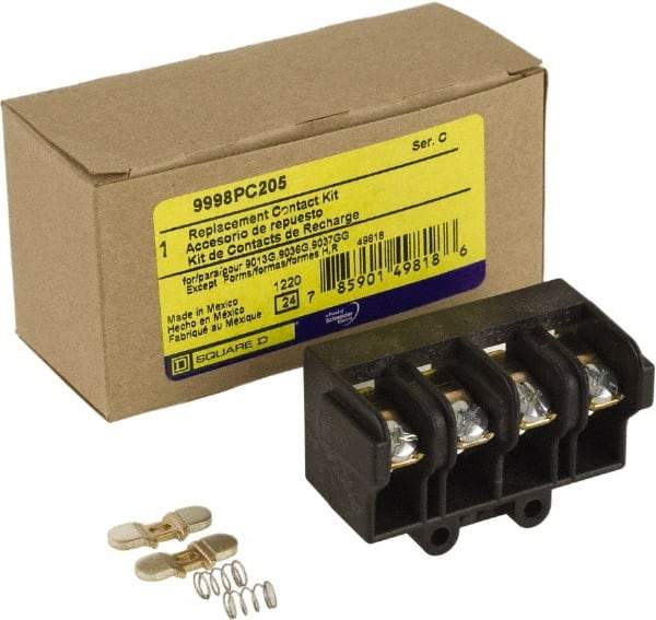 Square D - Pressure and Level Switch Replacement Parts Kit - For Use with 9013GHG, GSG, GHR, SR, GMG, 9016GVG form R, 9036GG, GR, GW, 9037GG, GR, GW Series C, RoHS Compliant - Strong Tooling