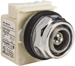 Schneider Electric - 120 V LED Pilot Light - Round Lens, Screw Clamp Connector - Strong Tooling