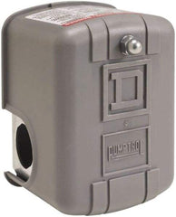 Square D - 1 and 3R NEMA Rated, 60 to 80 psi, Electromechanical Pressure and Level Switch - Adjustable Pressure, 575 VAC, L1-T1, L2-T2 Terminal, For Use with Square D Pumptrol - Strong Tooling