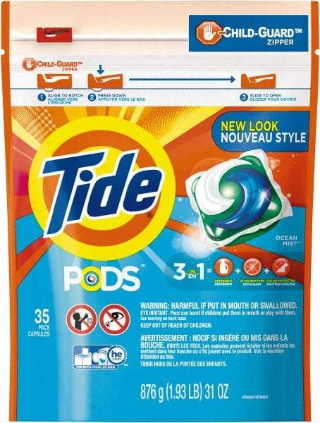 Tide - 31 oz Powder/Gel Laundry Detergent - Ocean Mist Scent - Strong Tooling