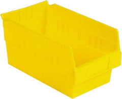 LEWISBins+ - 11-5/8" Deep, Yellow Hopper Shelf Bin - 6" High x 6-5/8" Wide x 11-5/8" Long - Strong Tooling