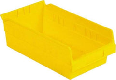 LEWISBins+ - 11-5/8" Deep, Yellow Hopper Shelf Bin - 4" High x 6-5/8" Wide x 11-5/8" Long - Strong Tooling