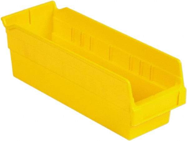 LEWISBins+ - 11-5/8" Deep, Yellow Hopper Shelf Bin - 4" High x 4-1/8" Wide x 11-5/8" Long - Strong Tooling