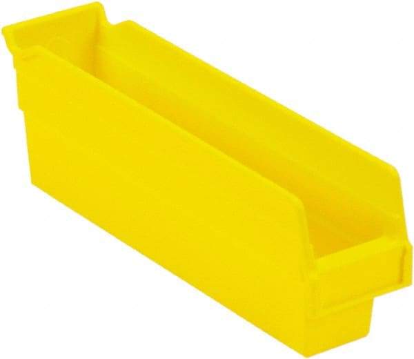 LEWISBins+ - 11-5/8" Deep, Yellow Hopper Shelf Bin - 4" High x 2-3/4" Wide x 11-5/8" Long - Strong Tooling