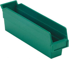 LEWISBins+ - 11-5/8" Deep, Green Hopper Shelf Bin - 4" High x 2-3/4" Wide x 11-5/8" Long - Strong Tooling