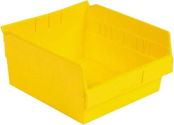 LEWISBins+ - 11-5/8" Deep, Yellow Hopper Shelf Bin - 6" High x 11-1/8" Wide x 11-5/8" Long - Strong Tooling