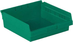 LEWISBins+ - 11-5/8" Deep, Green Hopper Shelf Bin - 4" High x 11-1/8" Wide x 11-5/8" Long - Strong Tooling