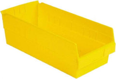 LEWISBins+ - 17-7/8" Deep, Yellow Hopper Shelf Bin - 6" High x 8-3/8" Wide x 17-7/8" Long - Strong Tooling