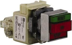 Schneider Electric - Extended Straight Pushbutton Switch Operator - Square Button - Strong Tooling