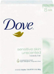 Dove - 4.5 oz Box Bar Soap - White, Unscented - Strong Tooling