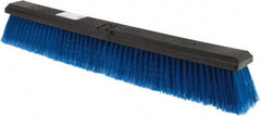 Harper Brush - 24" Medium Duty Polypropylene Push Broom - 2-7/8" Bristle Length, Plastic Block, Bolt-On Handle Connection, Handle Sold Separately - Strong Tooling