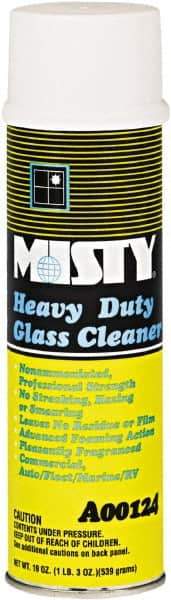 Misty - 20 oz Aerosol Can Citrus Glass Cleaner - Concentrated, Use on Glass - Strong Tooling