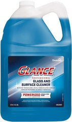 Diversey - 1 Gal Bottle Ammonia Glass Cleaner - Use on Countertops, Glass, Mirrors, Sinks, Stainless Steel, Washable Surfaces - Strong Tooling