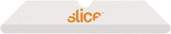 Slice - Ceramic Double Sided Utility Knife Blade 10 - 34mm x 6.5mm x 1.3mm, 4 Pack, For Slice Products - Strong Tooling