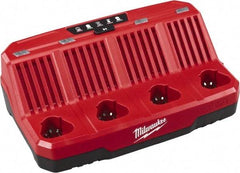 Milwaukee Tool - 12 Volt, 4 Battery Lithium-Ion Power Tool Charger - Strong Tooling