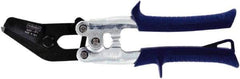 Midwest Snips - 1" Length of Cut, Straight Pattern Pipe & Duct Snip - 9-1/2" OAL, 24 AWG Steel Capacity - Strong Tooling