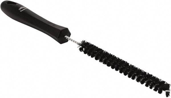 Vikan - 0.6" Diam Polyester Tube Brush - 12.2031" OAL, 6-1/2" Head Length, Polypropylene Handle - Strong Tooling