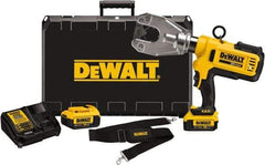 DeWALT - 6 Ton Electric Crimper - Includes DCE350, (2) DCB204, DCE115, Shoulder Strap, Kit Box - Strong Tooling