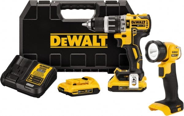 DeWALT - 20V 1/2" Chuck Cordless Hammer Drill - Strong Tooling