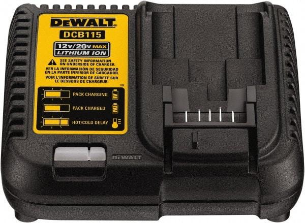 DeWALT - 12 & 20 Volt, 1 Battery Lithium-Ion Power Tool Charger - 1 hr & 30 min to Charge, 12/20 Volt Max Batteries Power Source - Strong Tooling