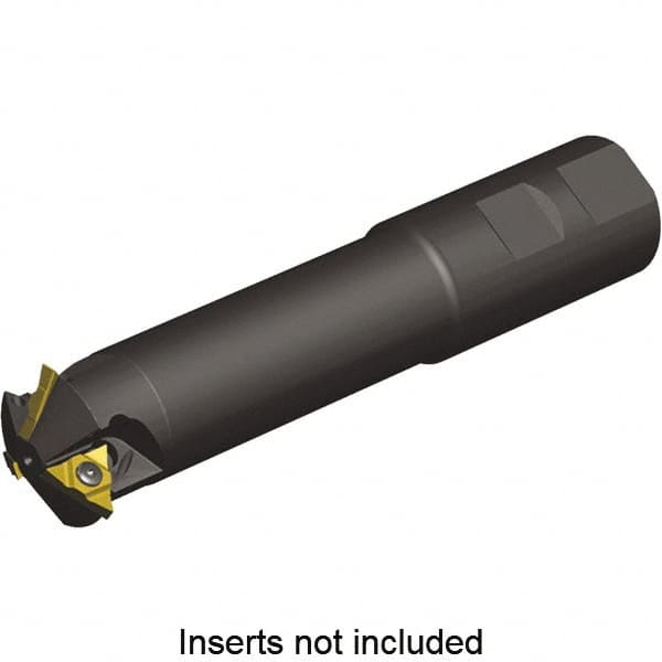 Kennametal - 0.91" Cut Diam, 2.96" Max Depth of Cut, 1" Shank Diam, Indexable Thread Mill - Insert Style KTM11, 11mm Insert Size, 2 Inserts, Toolholder Style KTMD, 5.38" OAL - Strong Tooling