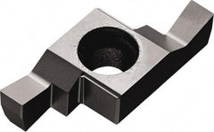 Kyocera - 400GE E Grade GW15, 4mm Cutting Width Carbide Grooving Insert - 5.5mm Max Depth of Cut, Left Hand, 0.2mm Corner Radius, WC/Co Finish - Strong Tooling