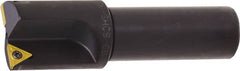 Kyocera - 0.558 Inch Diameter, Interchangeable Pilot, Weldon Flat 3/4 Inch Shank Diameter, 1 Insert, Indexable Counterbore - 2.9 Inch Overall Length, TCMT 18151 Insert - Strong Tooling