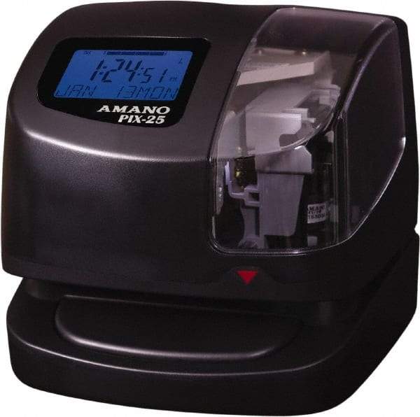 Amano - Time Clocks & Time Recorders Punch Style: Manual/Automatic Power Source: 115V 60 Hz AC - Strong Tooling